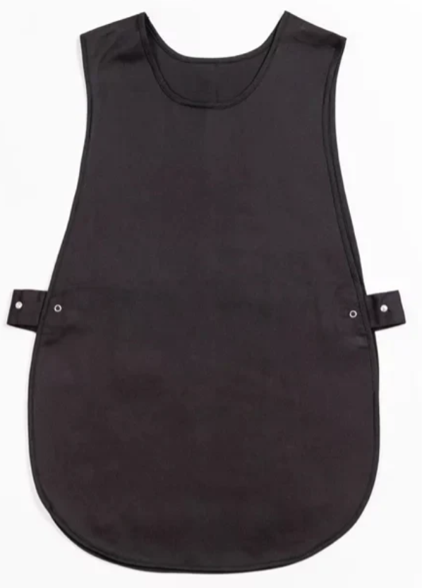 No pocket stud fasten Tabard